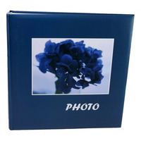 Fotoalbum na růžky 30x30/100s. BOUQUET modré kph