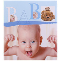 Dětské fotoalbum na růžky BABY VITAL modré kph