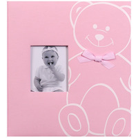 Dětské fotoalbum na růžky NEW BABY BEAR růžové KPH Heisler Handelsgesellschaft mbH