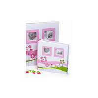 Dětské fotoalbum na růžky LUCKY BABY 29x32/60 růžové kph