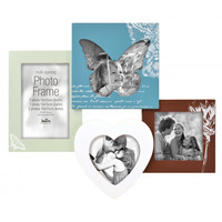 Barevný fotorámeček na více foto s motýlkovými motivy, na 4 fotografie Innova Editions Ltd